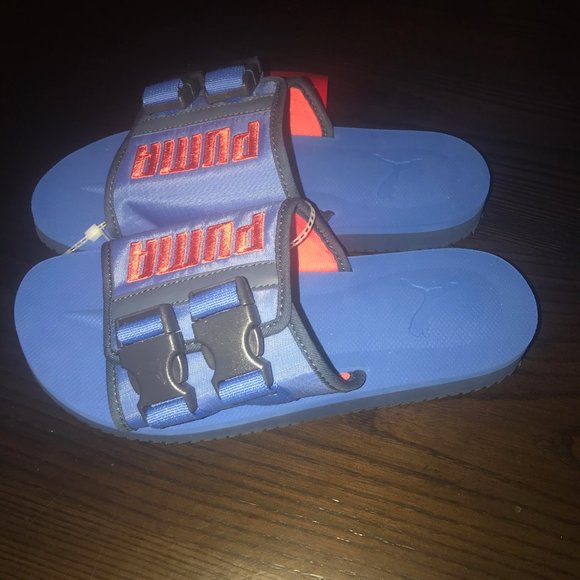 NEW Puma Wilo Lux Nylon Sandals, Slip Ons, Slides